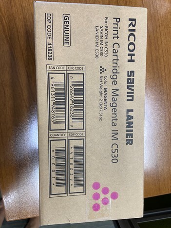 Ricoh Print Cartridge Magenta IM C530